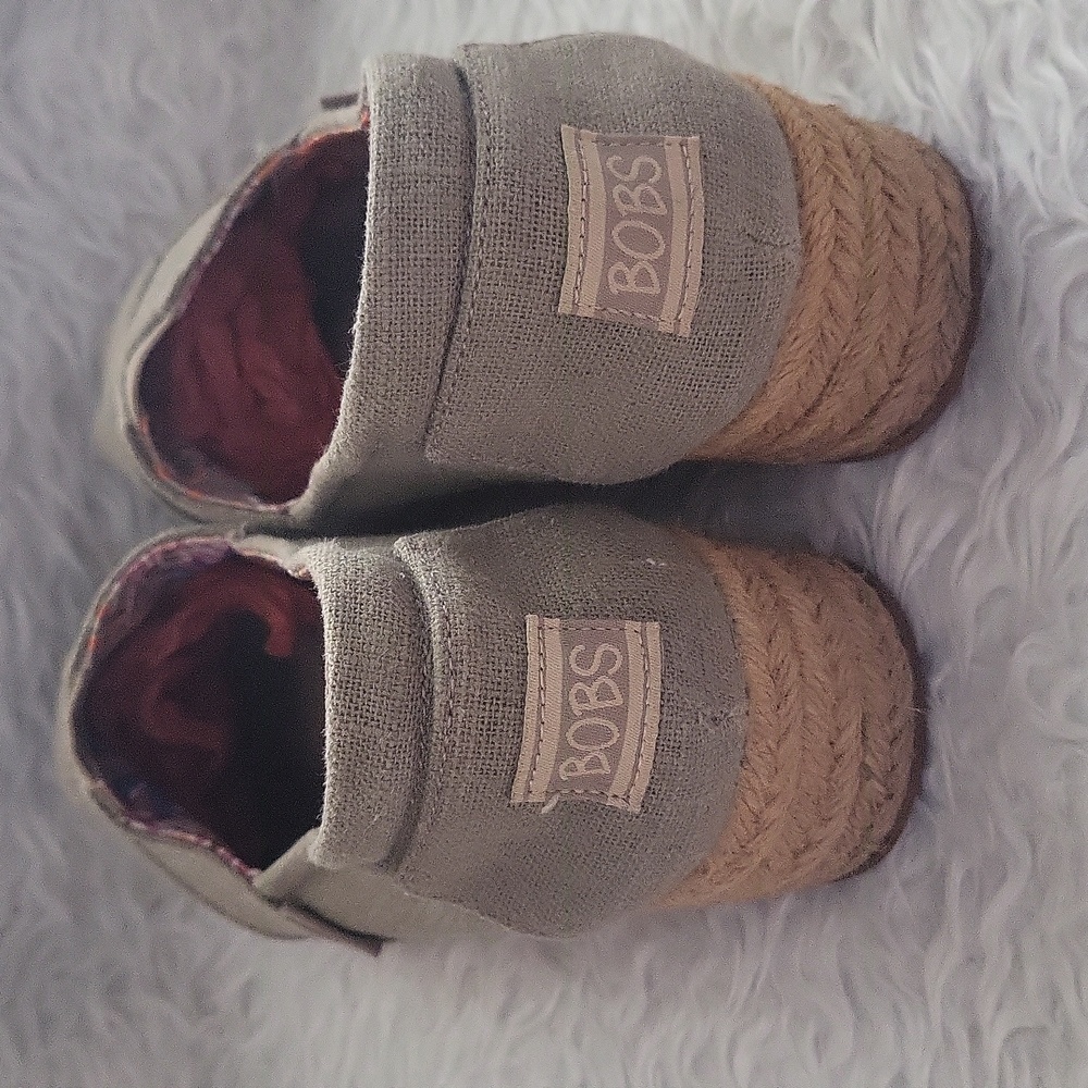 Bobs Memory Foam  KHAKI shoes